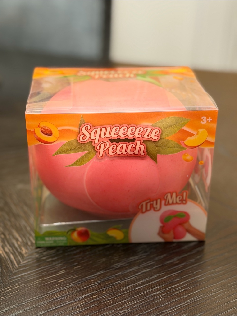 Sunny Days Squeeeze Squishy Peach